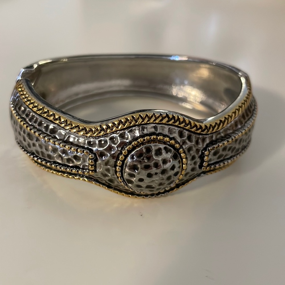 Gold and Silver Bracelet